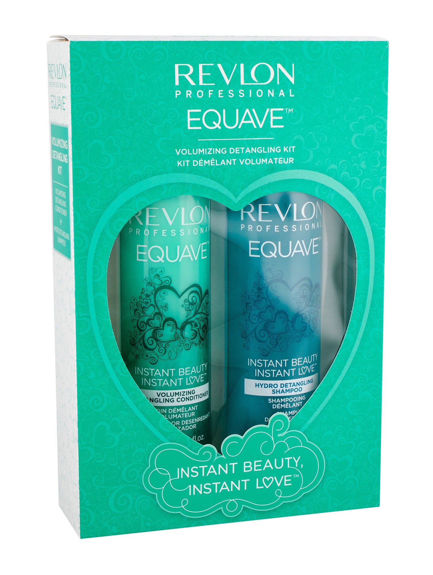 Revlon Professional Equave Volumizing 200ml Conditioner 200 ml + Shampoo 250 ml kondicionierius Rinkinys (Pažeista pakuotė)
