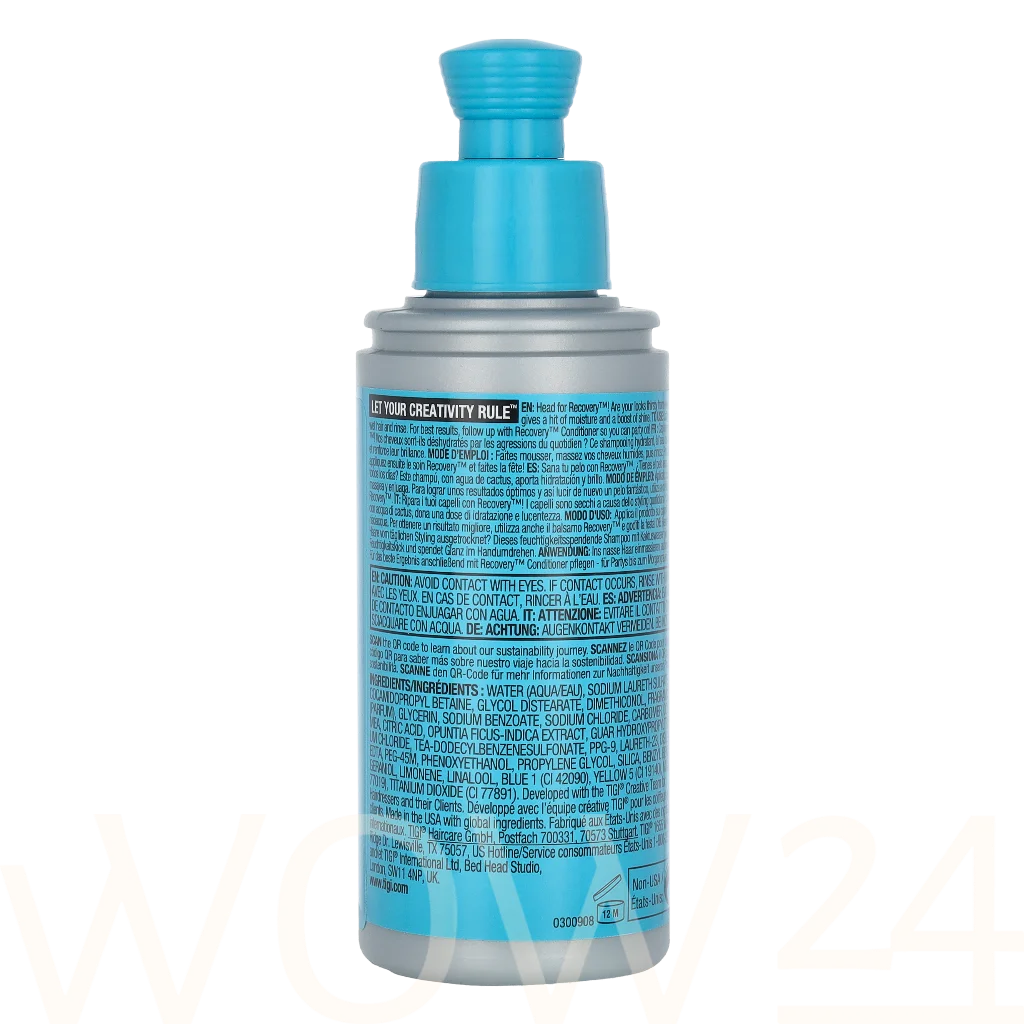 Tigi Tigi Bh Recovery Moisture Rush Shampoo 100 ml &scaron;ampūnas