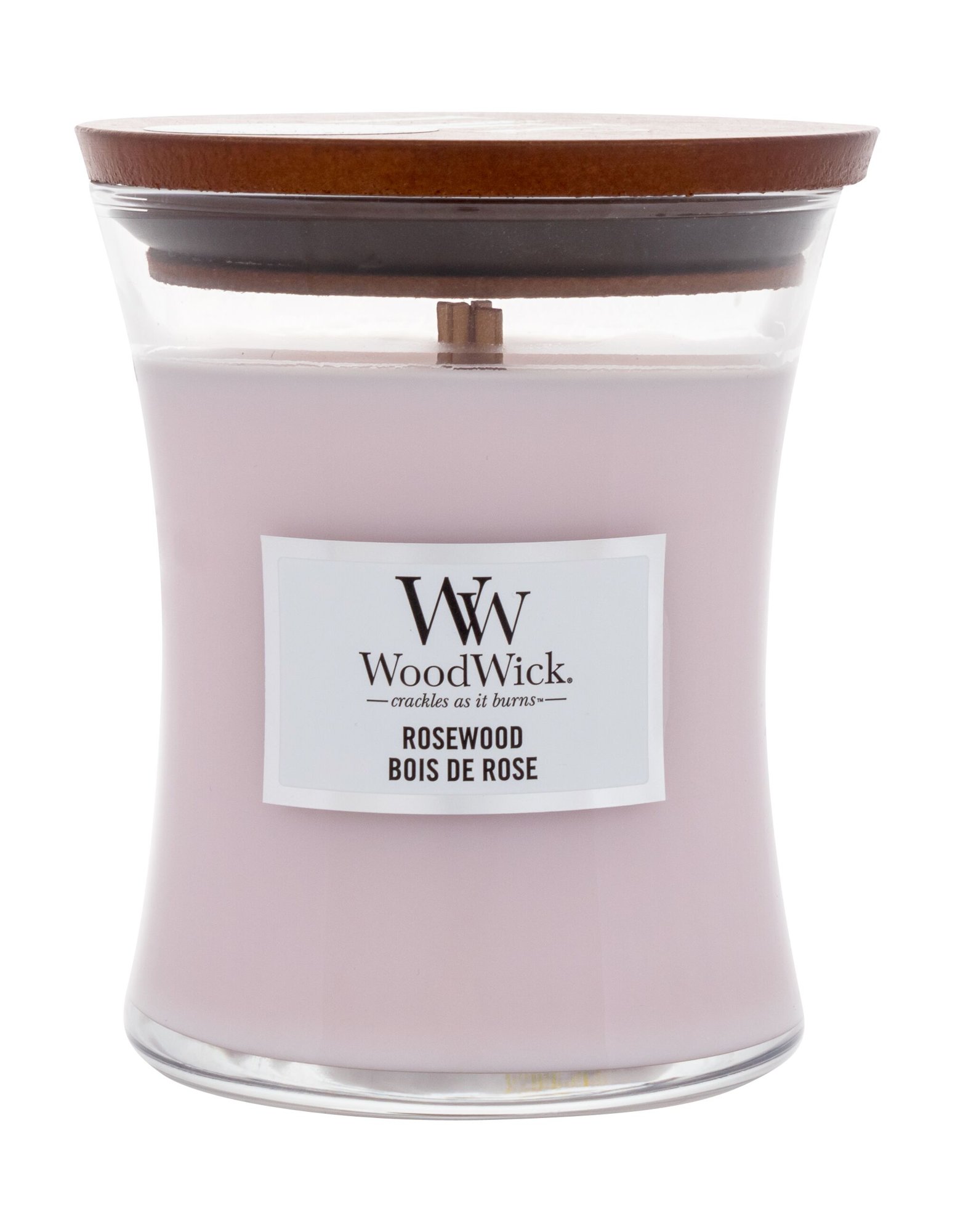 WoodWick Rosewood kvepianti žvakė