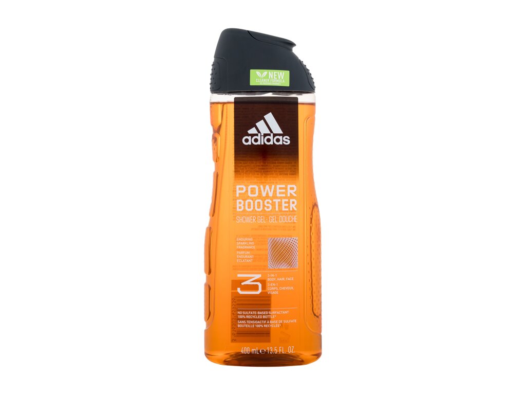 Adidas Power Booster Shower Gel 3-In-1 dušo želė
