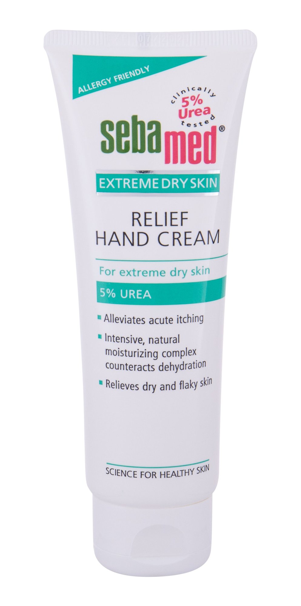 SebaMed Extreme Dry Skin Relief Hand Cream 5% Urea rankų kremas