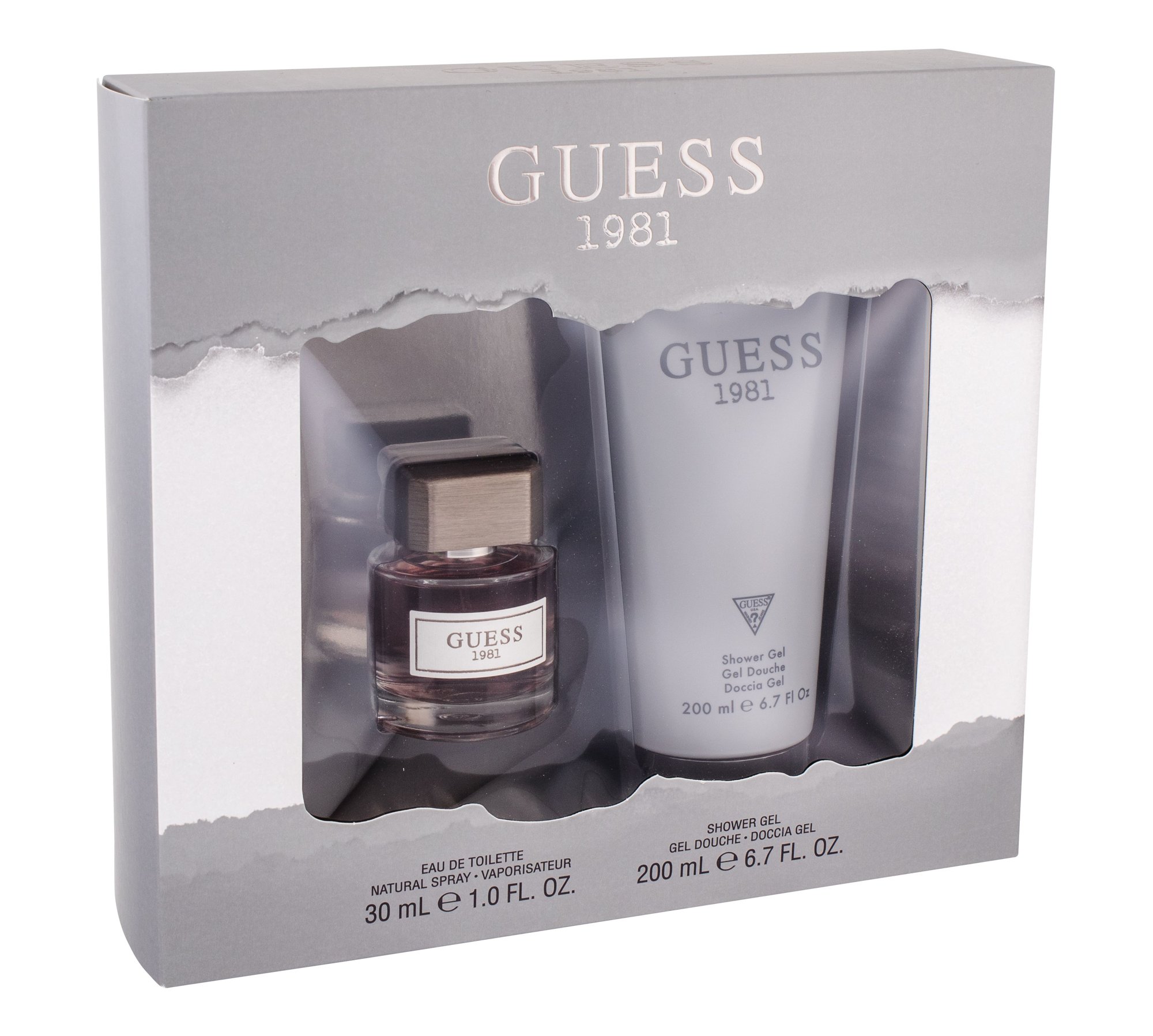 Guess Guess 1981 30ml Edt 30ml + Shower gel 200ml Kvepalai Vyrams EDT Rinkinys
