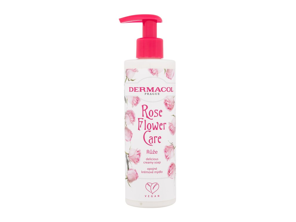 Dermacol Rose Flower Care Creamy Soap skystas muilas
