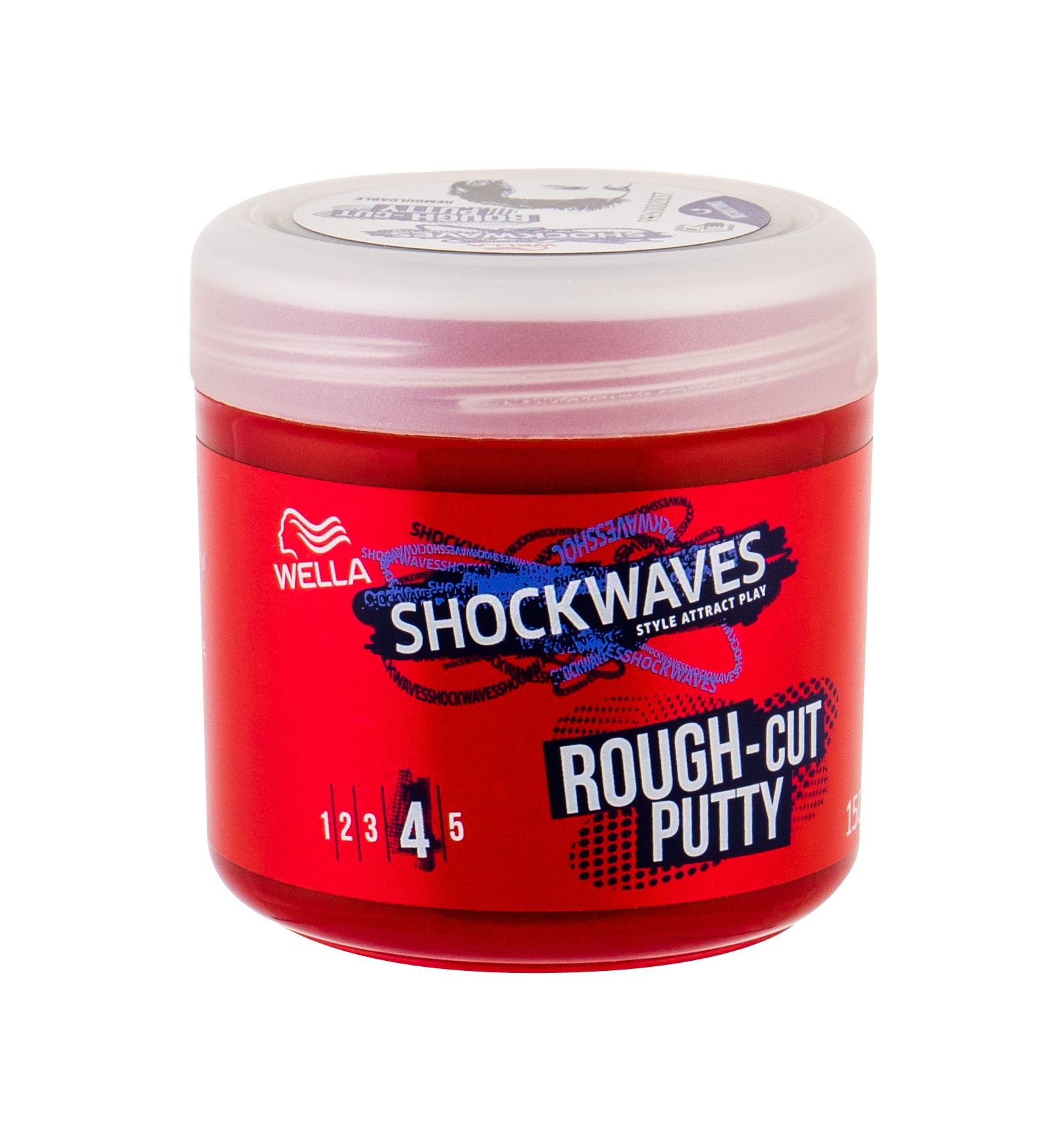 Wella Shockwaves Rough-Cut Putty plaukų vaškas
