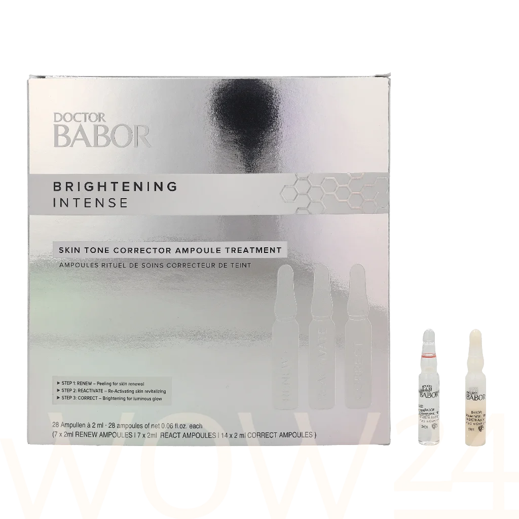 Babor Babor Brightening Int. Skin Tone Cor. Ampoule Treatment 56 ml natūrali veido odos priežiūros priemonė