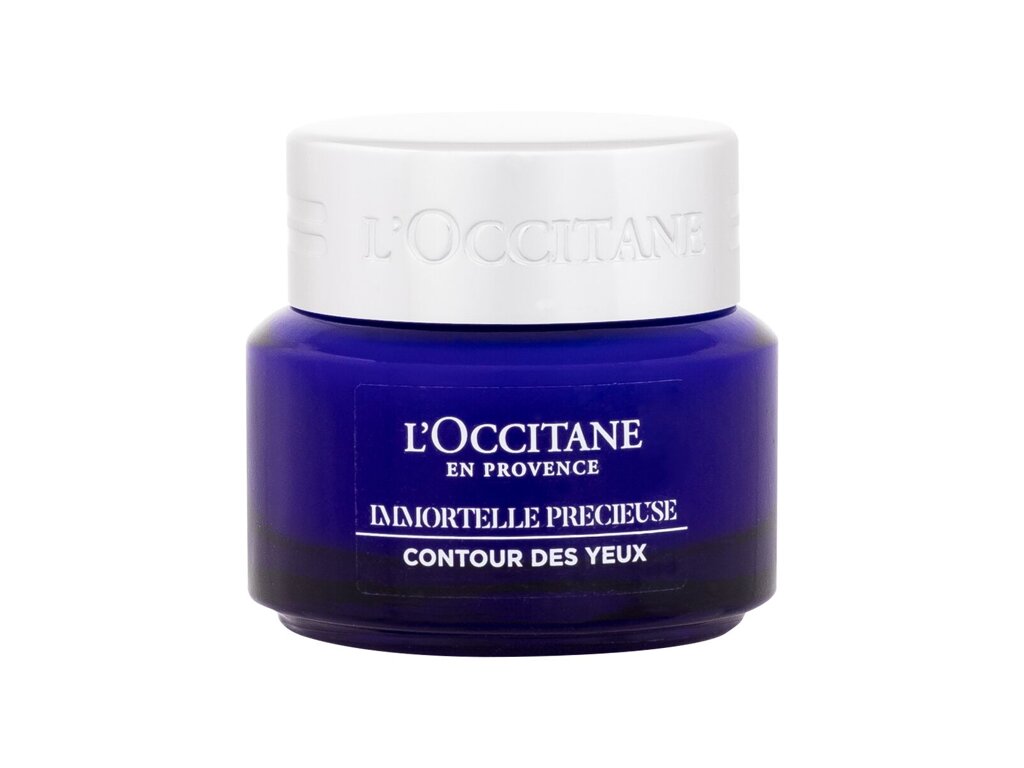 L'occitane Immortelle Pr&eacute;cieuse Proactive Youth Skincare Eye Contour Paakių kremas Veido priežiūra nuo senėjimo Moterims