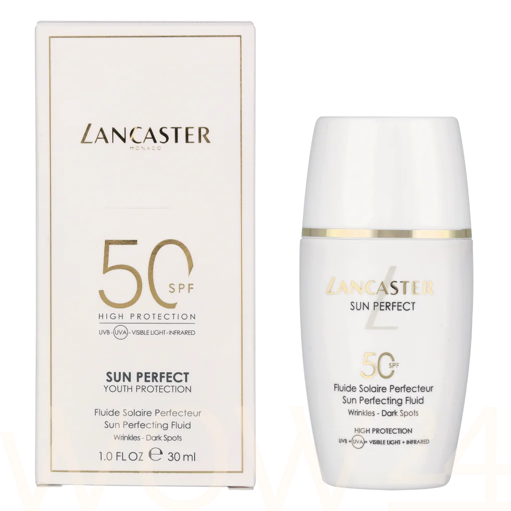 Lancaster Lancaster Sun Perfect Fluid SPF50 30 ml natūrali veido odos priežiūros priemonė