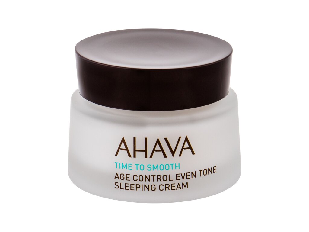 AHAVA Time To Smooth Age Control Even Tone Sleep Cream naktinis kremas
