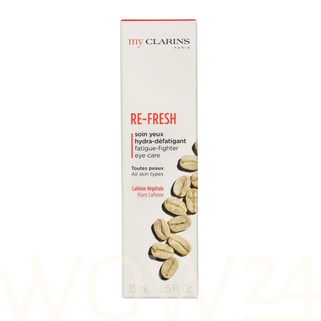 Clarins Re-Fresh Fatigue-Fighter Eye Care Paakių kremas Moterims
