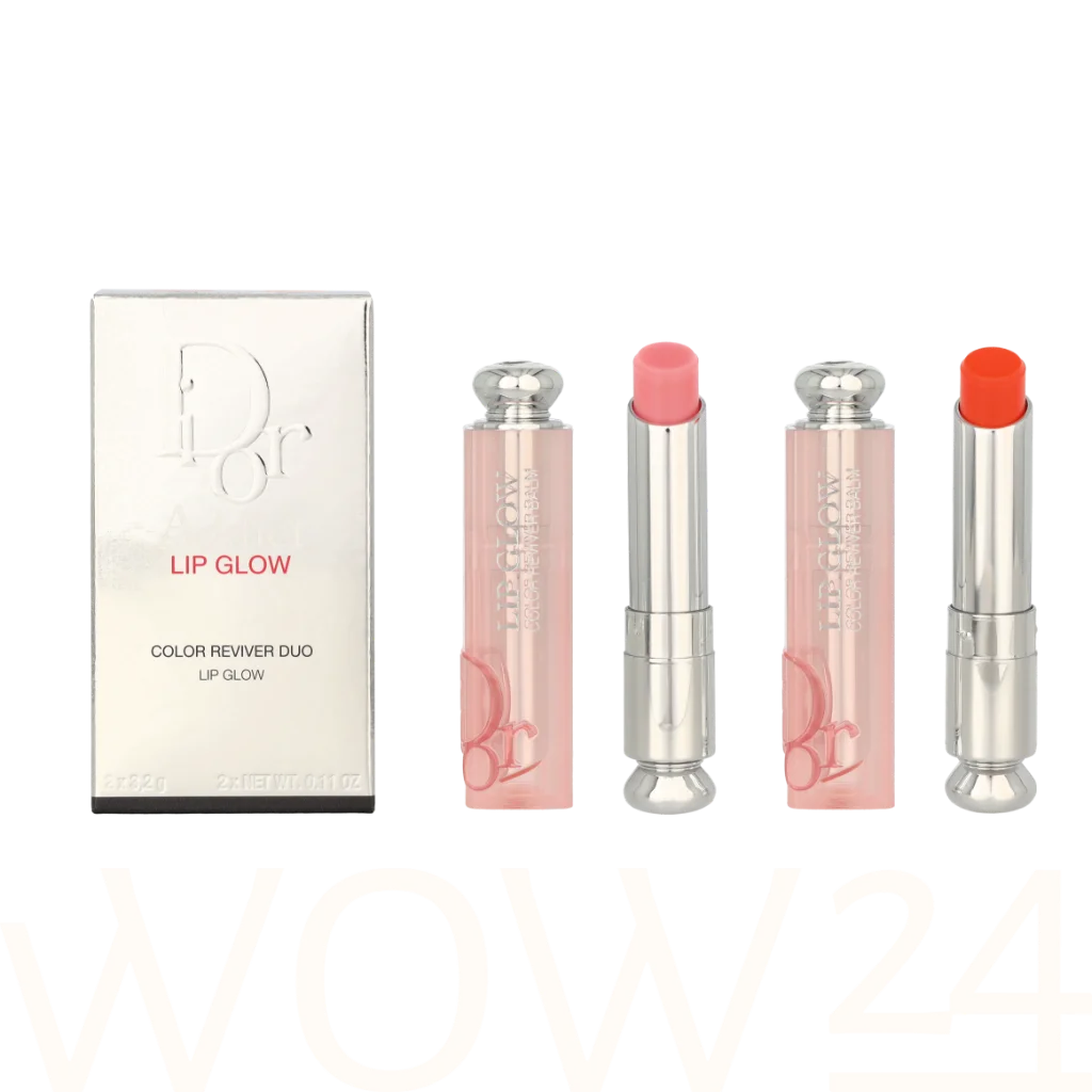 Christian Dior Dior Addict Lip Glow Duo Set 6.4 g lūpų pie&scaron;tukas