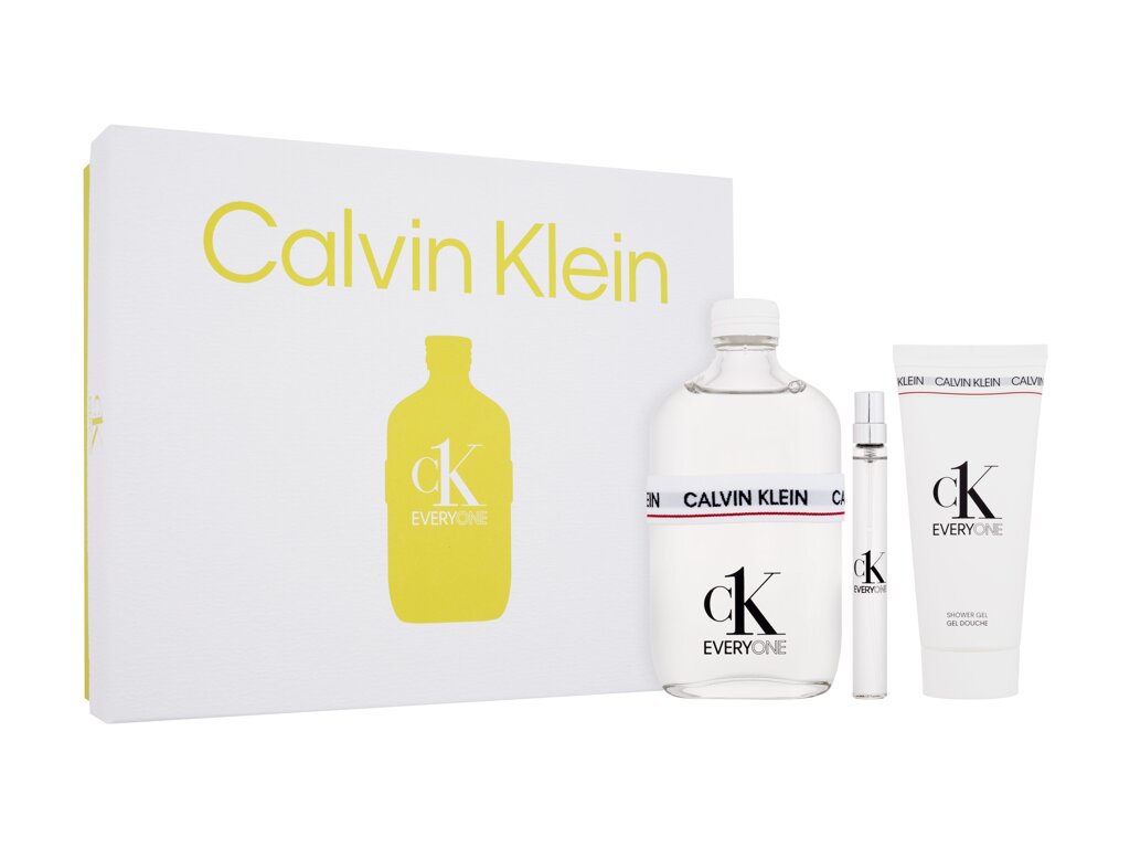 Calvin Klein CK Everyone 200ml Edt 200 ml + Edt 10 ml + Shower Gel 100 ml Kvepalai Unisex EDT Rinkinys