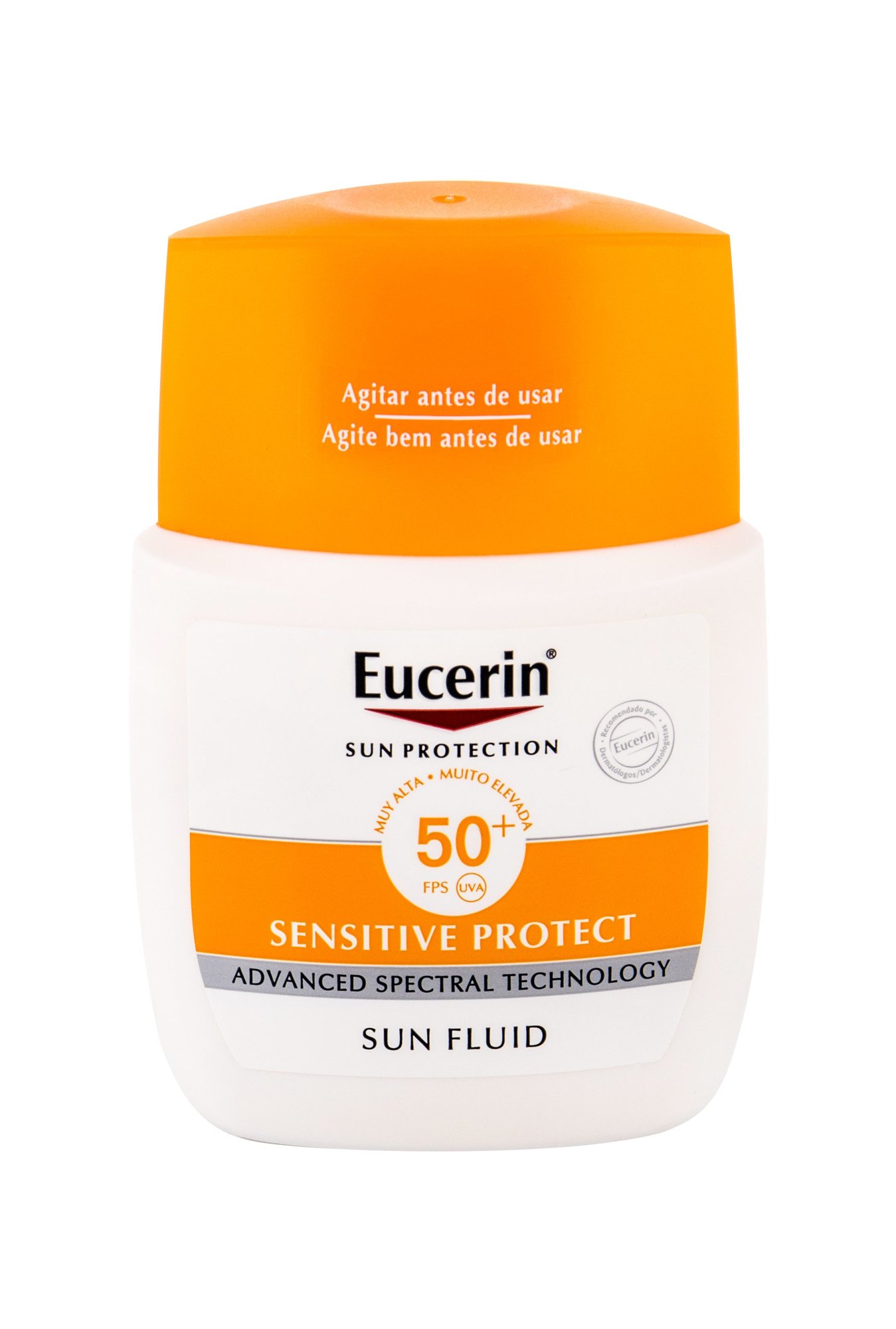 Eucerin Sun Sensitive Protect Sun Fluid Mattifying veido apsauga