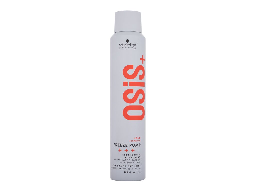 Schwarzkopf Osis+ Freeze Pump Strong Hold Pump Spray 200 ml Damaged box