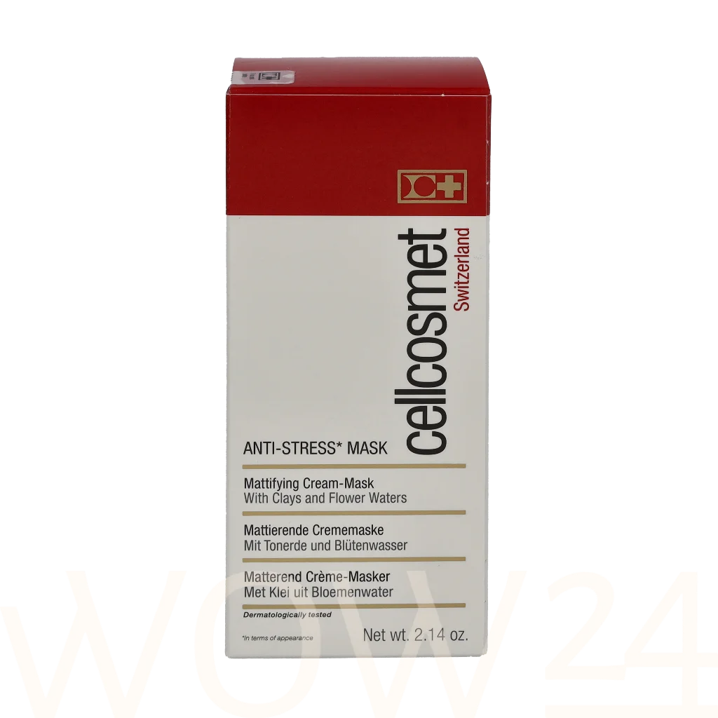 Cellcosmet Cellcosmet Anti-Stress Mask natūrali veido odos priežiūros priemonė