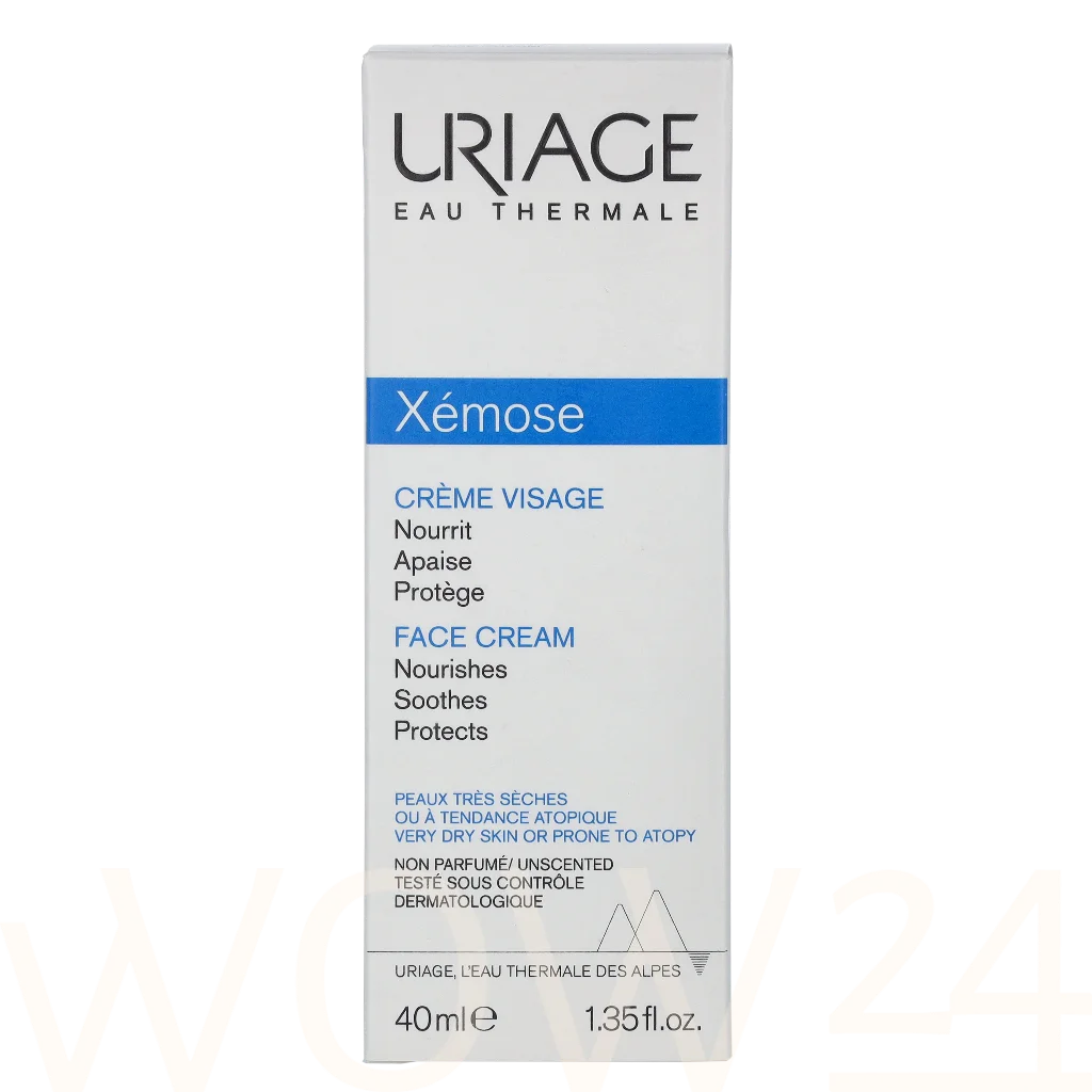 Uriage Uriage Xemose Face Cream 40 ml dieninis kremas