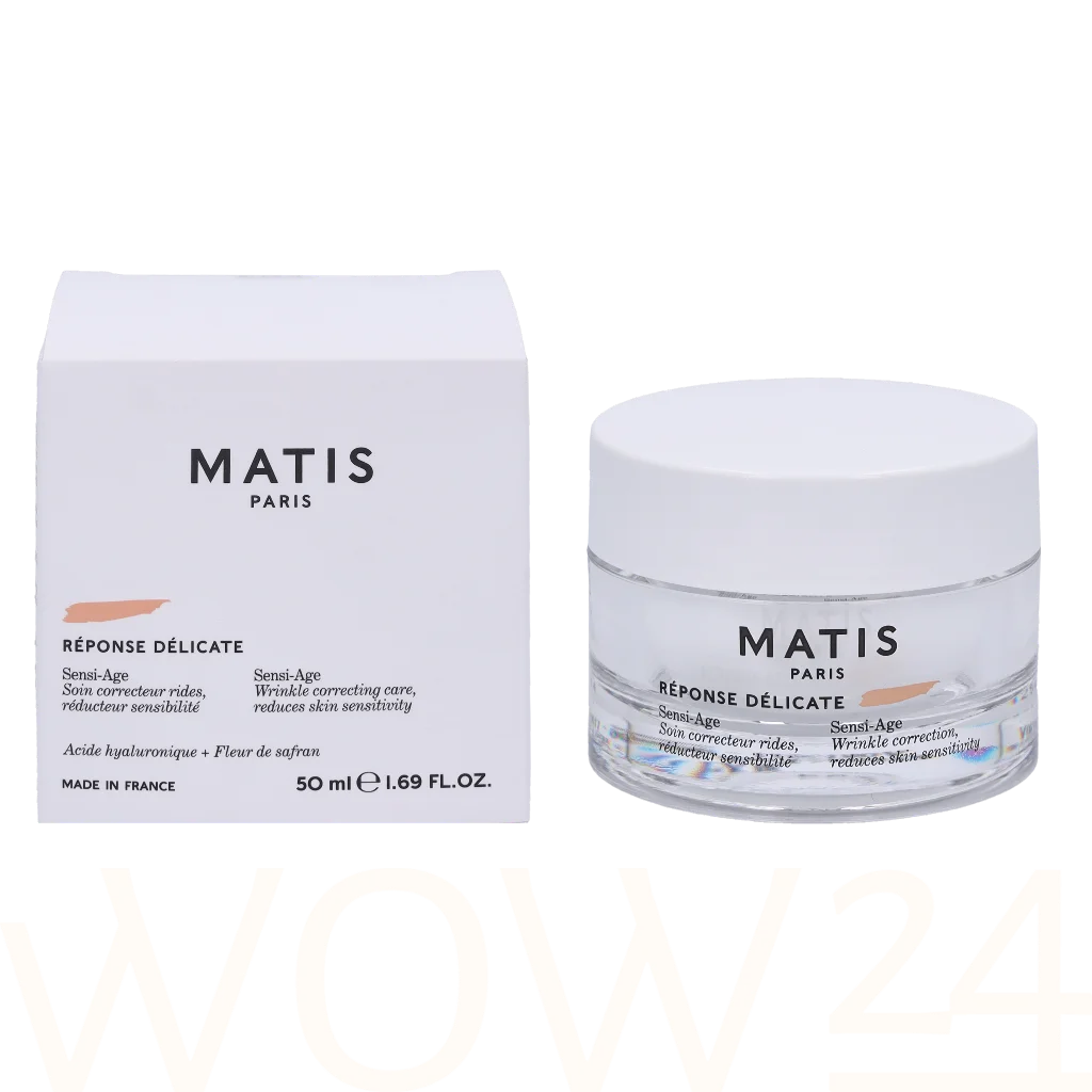 Matis Matis Reponse Delicate Sensi-Age 50 ml natūrali veido odos priežiūros priemonė