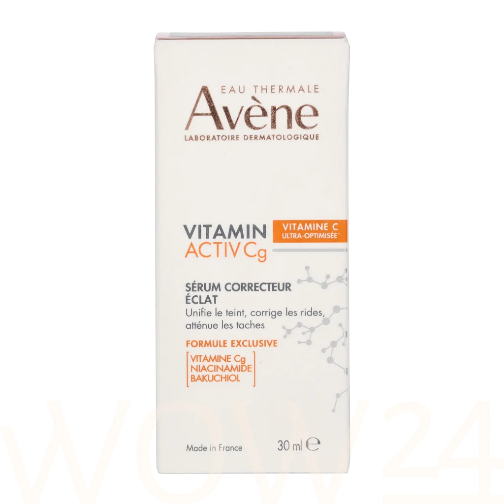 Avene Avene Vitamin Active Cg Radiance Corrector Serum Pigmentinių dėmių &scaron;alinimo priemonė Moterims