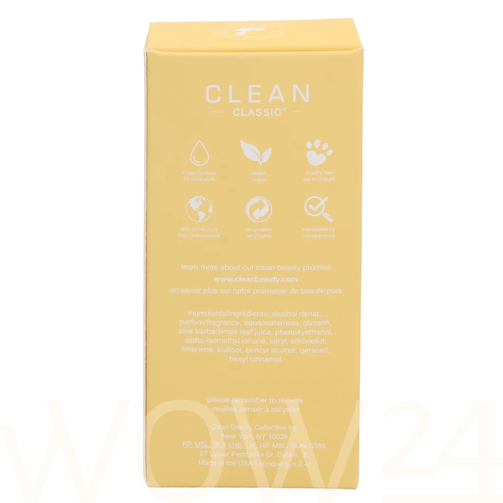 Clean Clean Fresh Linens Edp Spray 60 ml NI&Scaron;INIAI kvepalai Unisex EDP