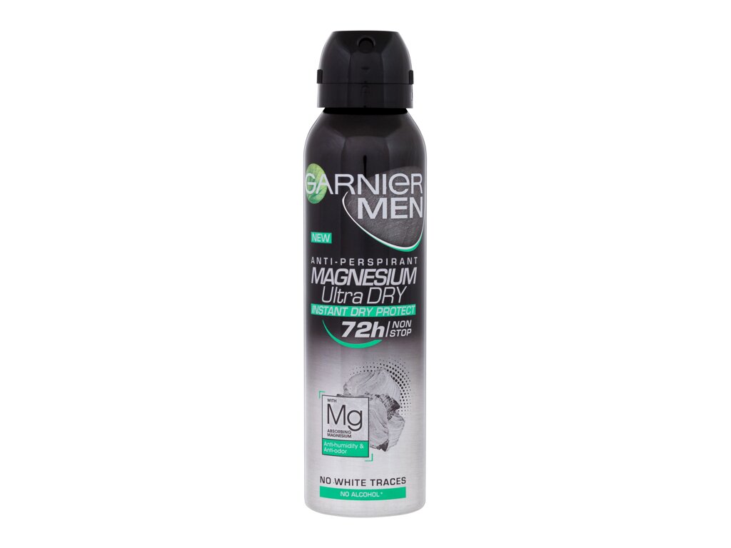Garnier Men Magnesium Ultra Dry 150ml antipersperantas (Pažeista pakuotė)