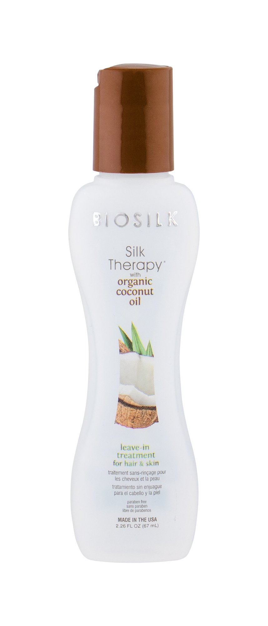 Farouk Systems Biosilk Silk Therapy Organic Coconut Oil plaukų kaukė
