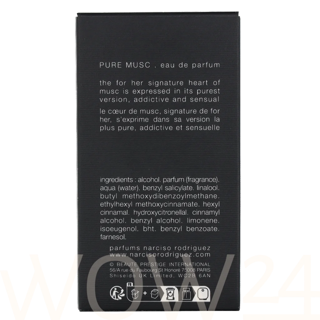 Narciso Rodriguez Narciso Rodriguez Pure Musc For Her Edp Spray 50 ml kvepalai Moterims EDP