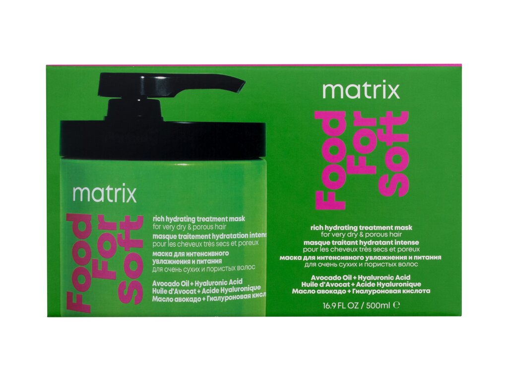 Matrix Food For Soft Rich Hydrating Treatment Mask plaukų kaukė