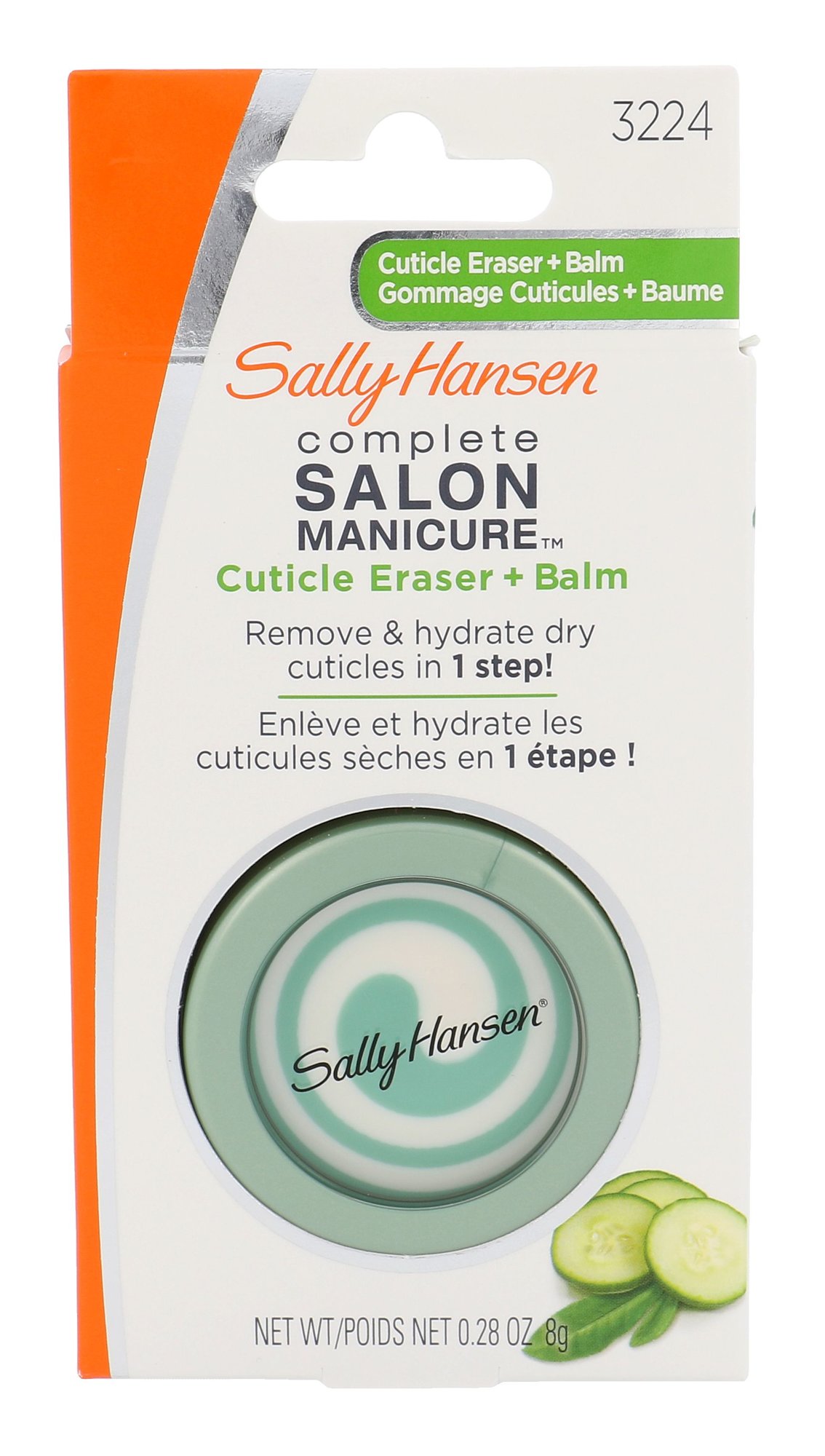 Sally Hansen Complete Salon Manicure Cuticle Eraser + Balm nagų priežiūrai