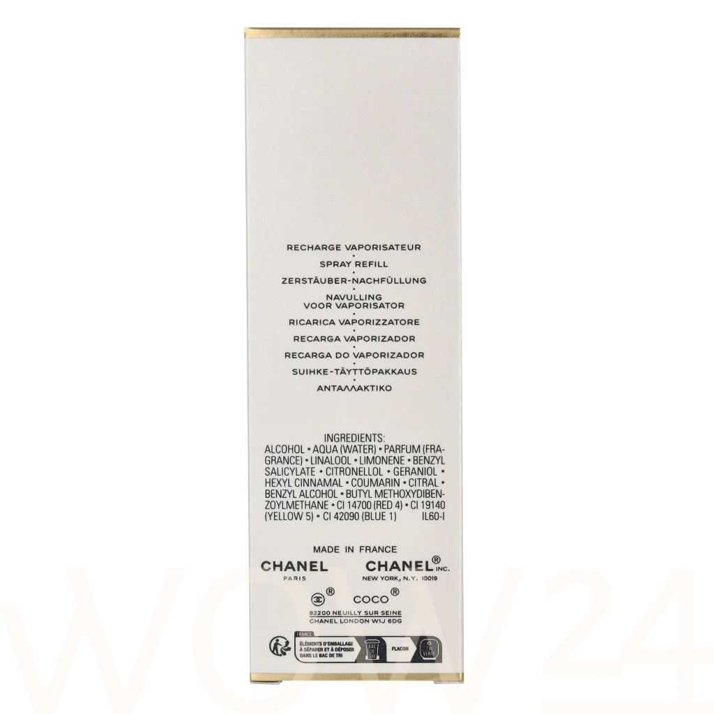 Chanel Chanel Coco Mademoiselle Edt Spray Refill 50 ml kvepalai Moterims EDT
