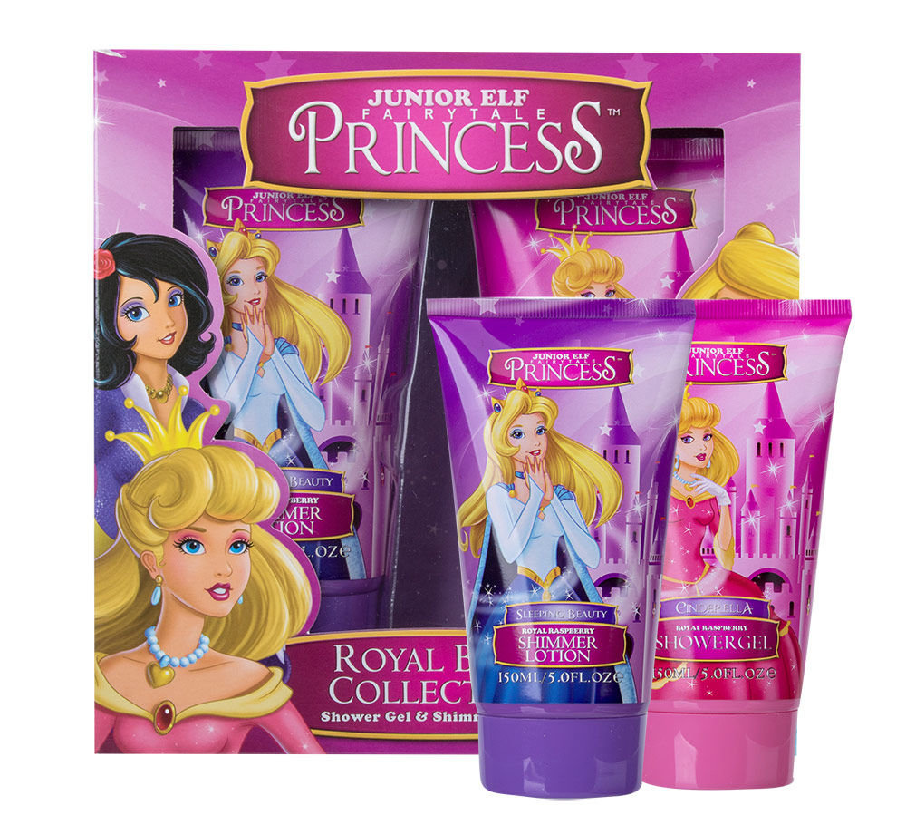 Disney Princess Cinderella 150ml Shower gel Cinderella 150 ml + Body lotion Sleeping Beauty 150 ml dušo želė Rinkinys (Pažeista pakuotė)