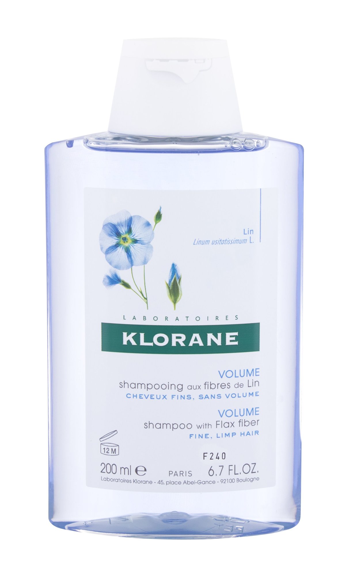 Klorane Flax Fiber Volume &scaron;ampūnas