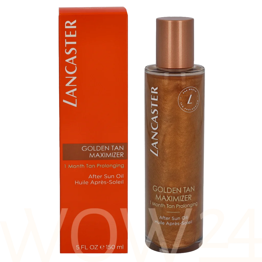 Lancaster Lancaster Golden Tan Maximizer After Sun Oil 150 ml natūrali veido odos priežiūros priemonė