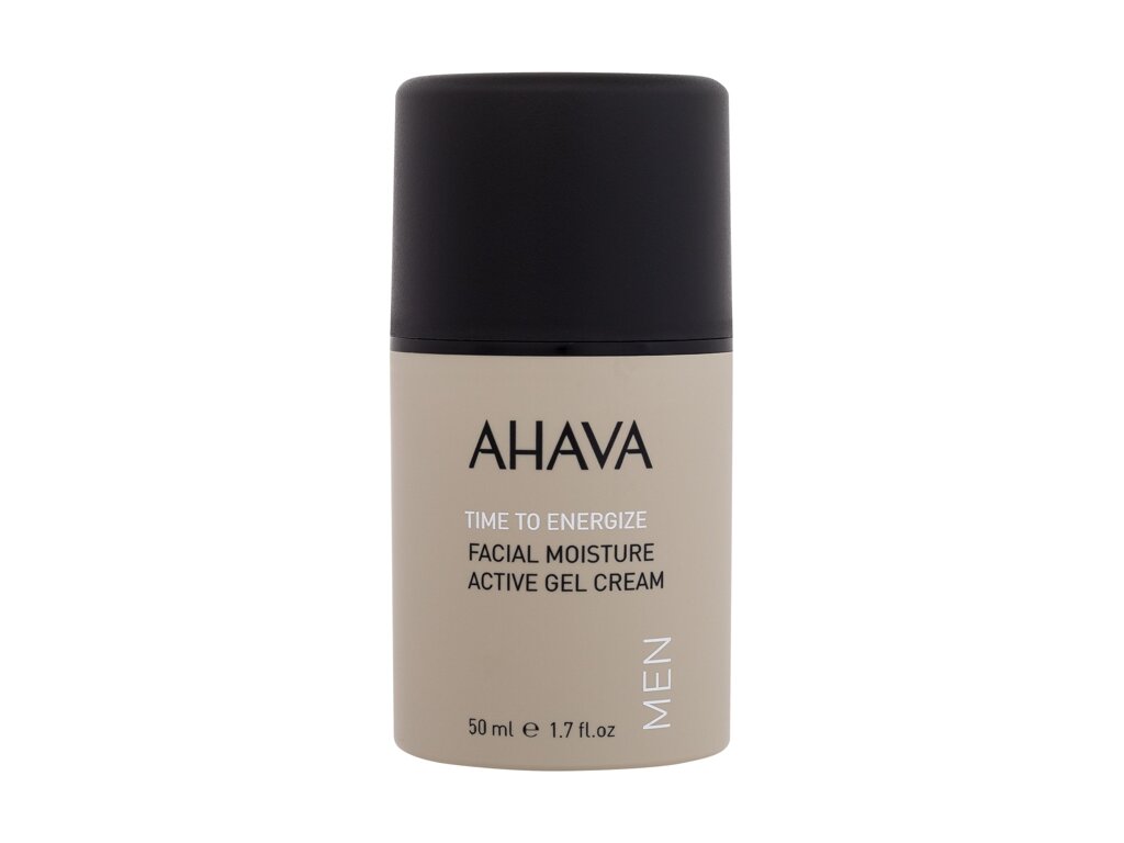 AHAVA Men Time To Energize Facial Moisture Active Gel Cream dieninis kremas