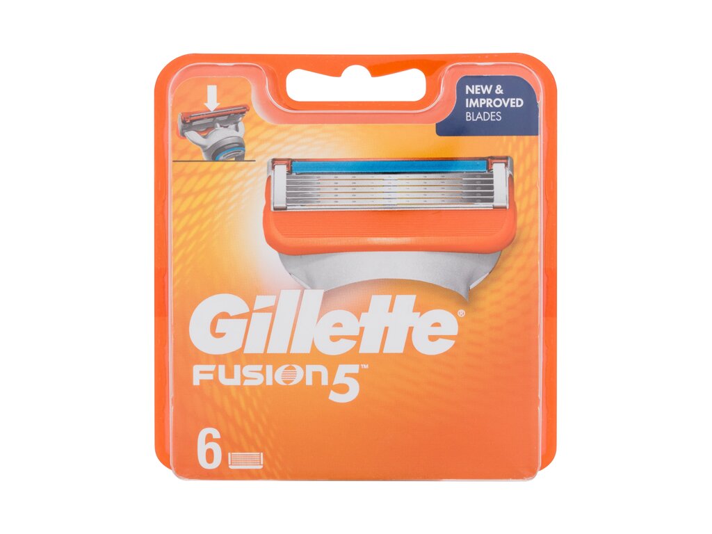 Gillette Fusion5 6vnt skustuvo galvutė (Pažeista pakuotė)