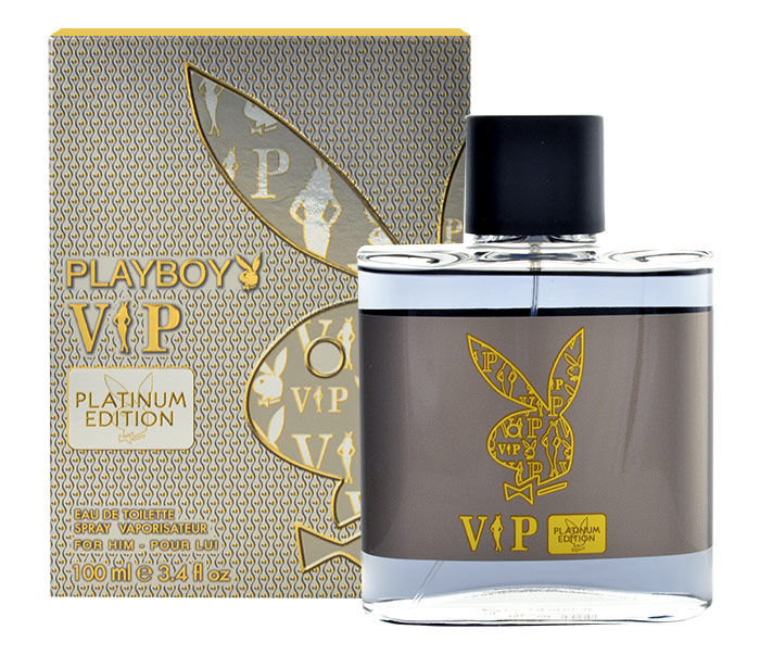 Playboy VIP Platinum Edition 100ml Kvepalai Vyrams EDT (Pažeista pakuotė)