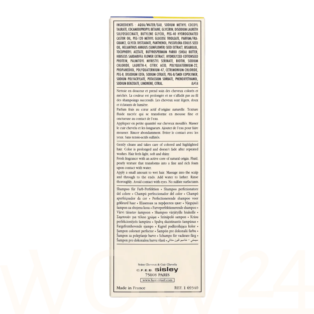 Sisley Sisley Hair Rituel Color Perfecting Shampoo 200 ml NI&Scaron;INIAI &scaron;ampūnas