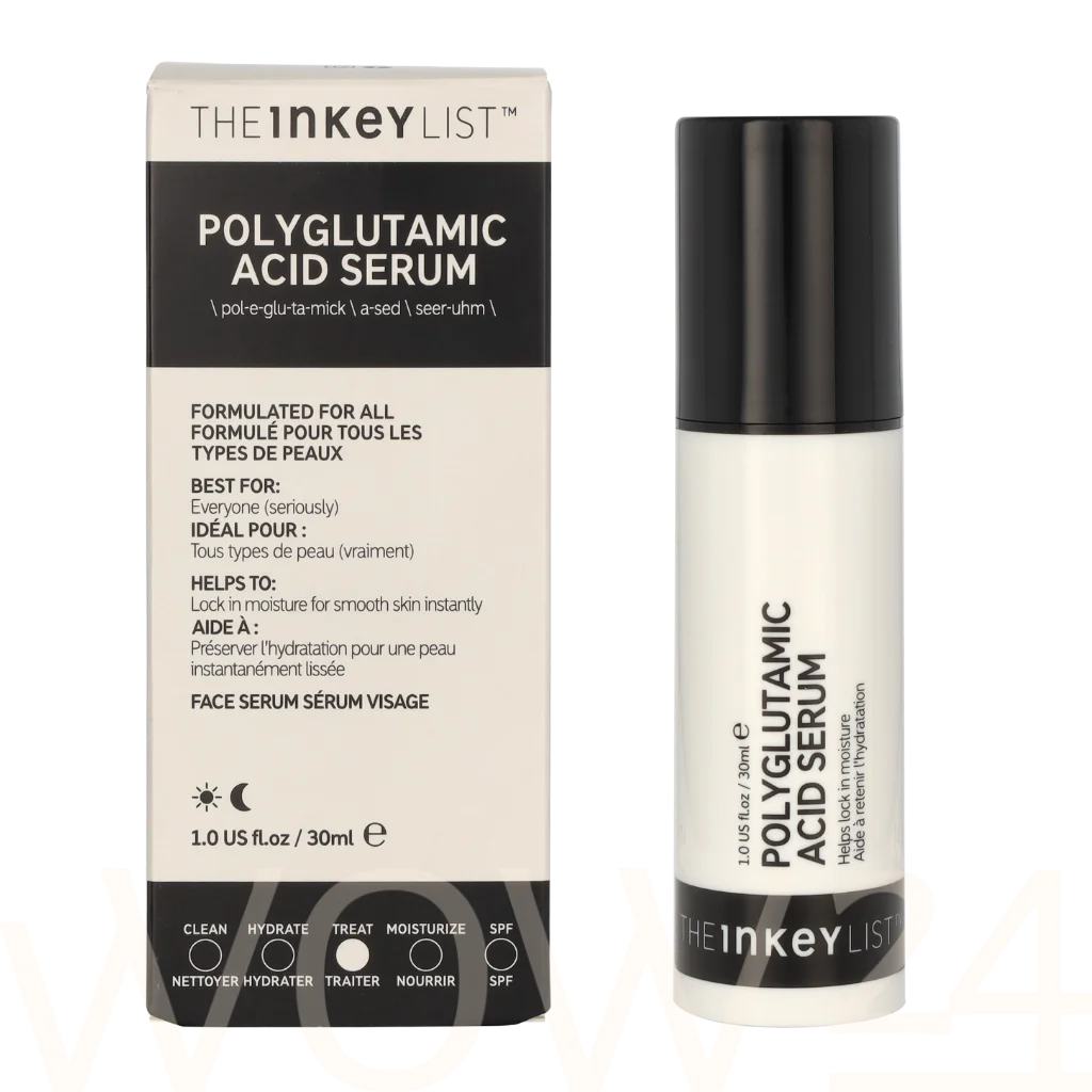 The Inkey List The Inkey List Polyglutamic Acid Serum 30 ml natūrali veido odos priežiūros priemonė
