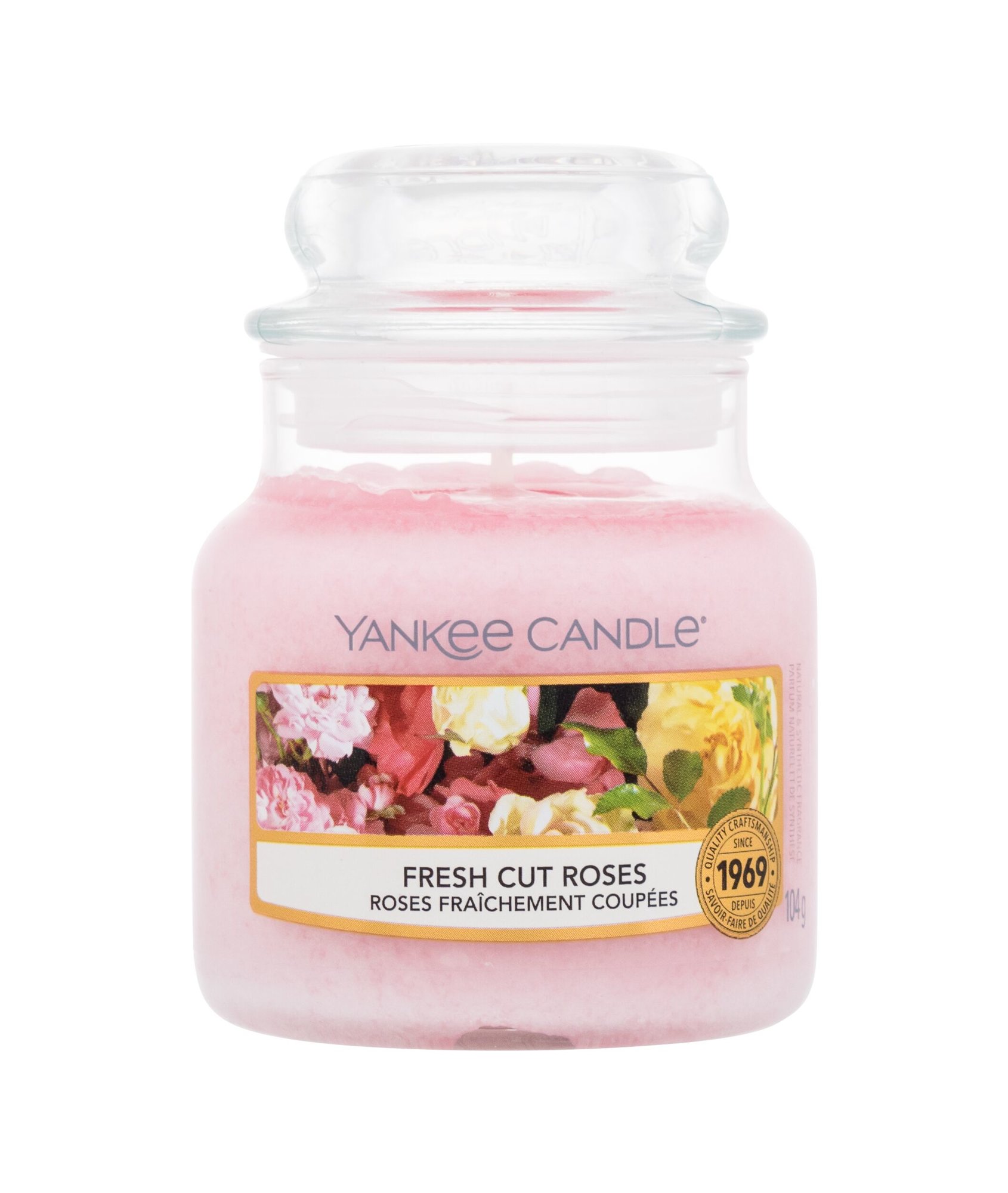 Yankee Candle Fresh Cut Roses 104g Kvepalai Unisex Scented Candle