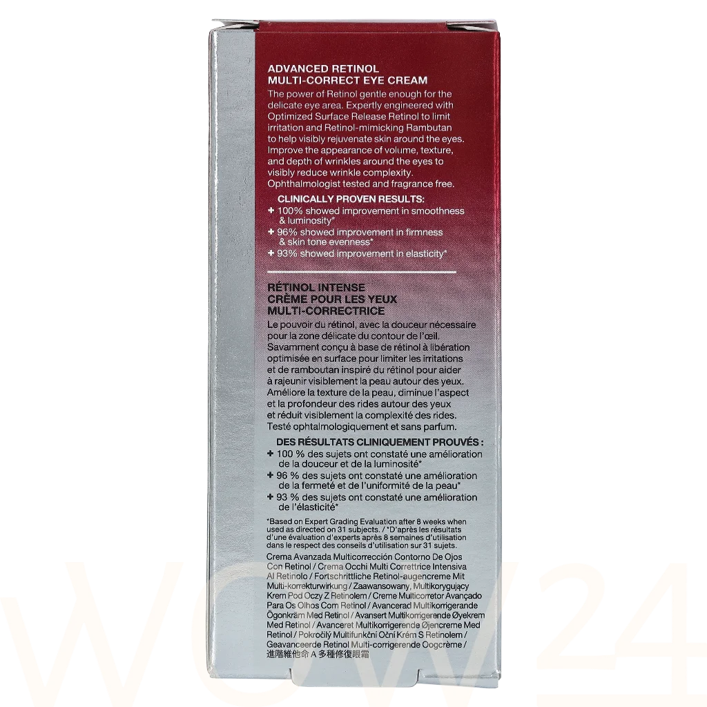 StriVectin Strivectin Advanced Retinol Multi Correct Eye Cream 15 ml natūrali veido odos priežiūros priemonė