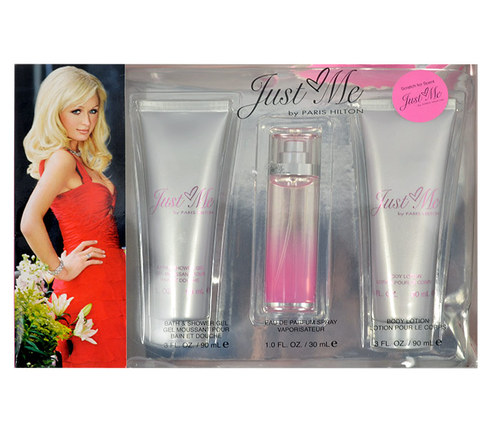Paris Hilton Just Me 30ml Edp 30ml + 90ml shower gel + 90ml body lotion Kvepalai Moterims EDP Rinkinys (Pažeista pakuotė)