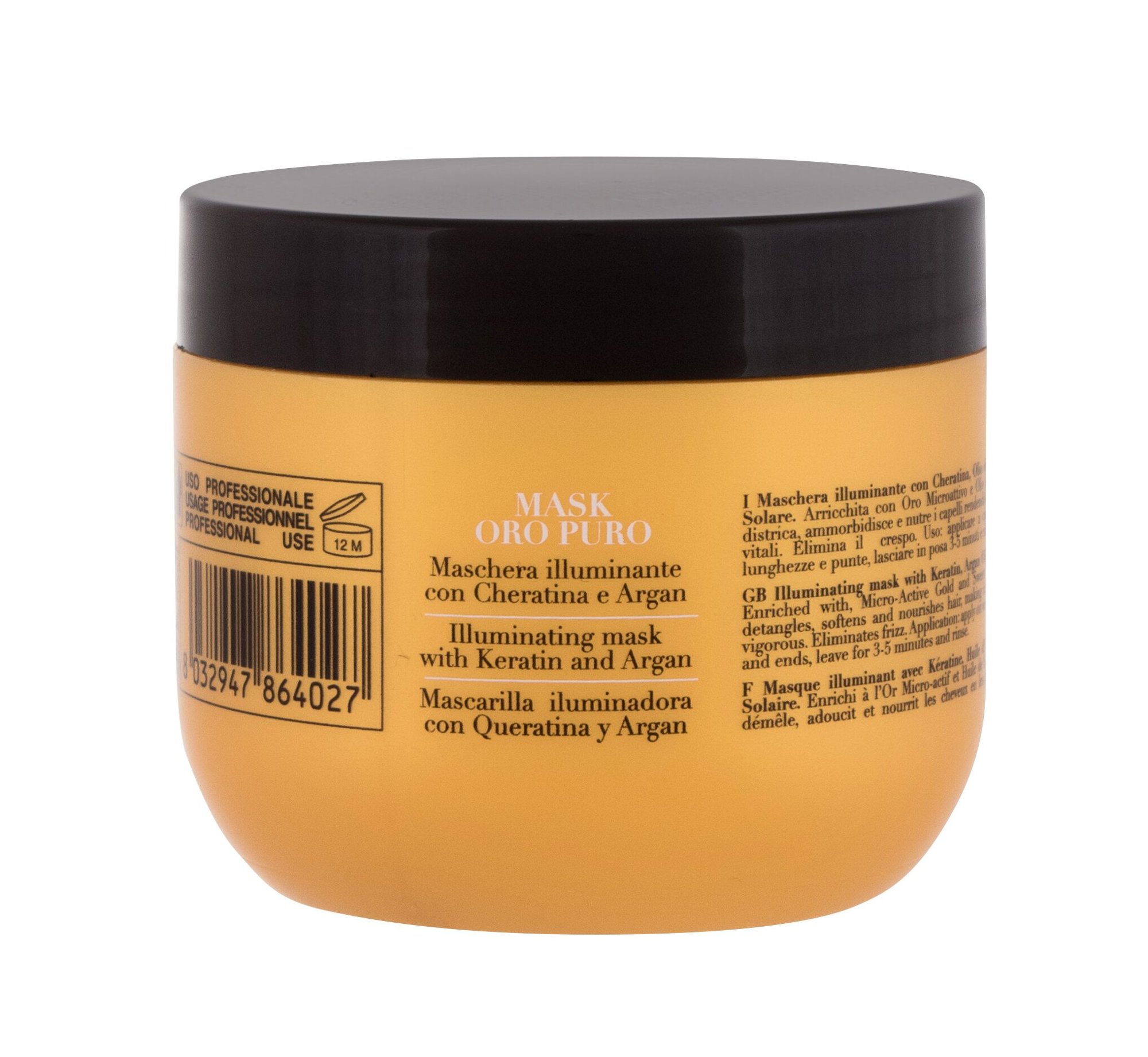 Fanola 24K Oro Puro plaukų kaukė