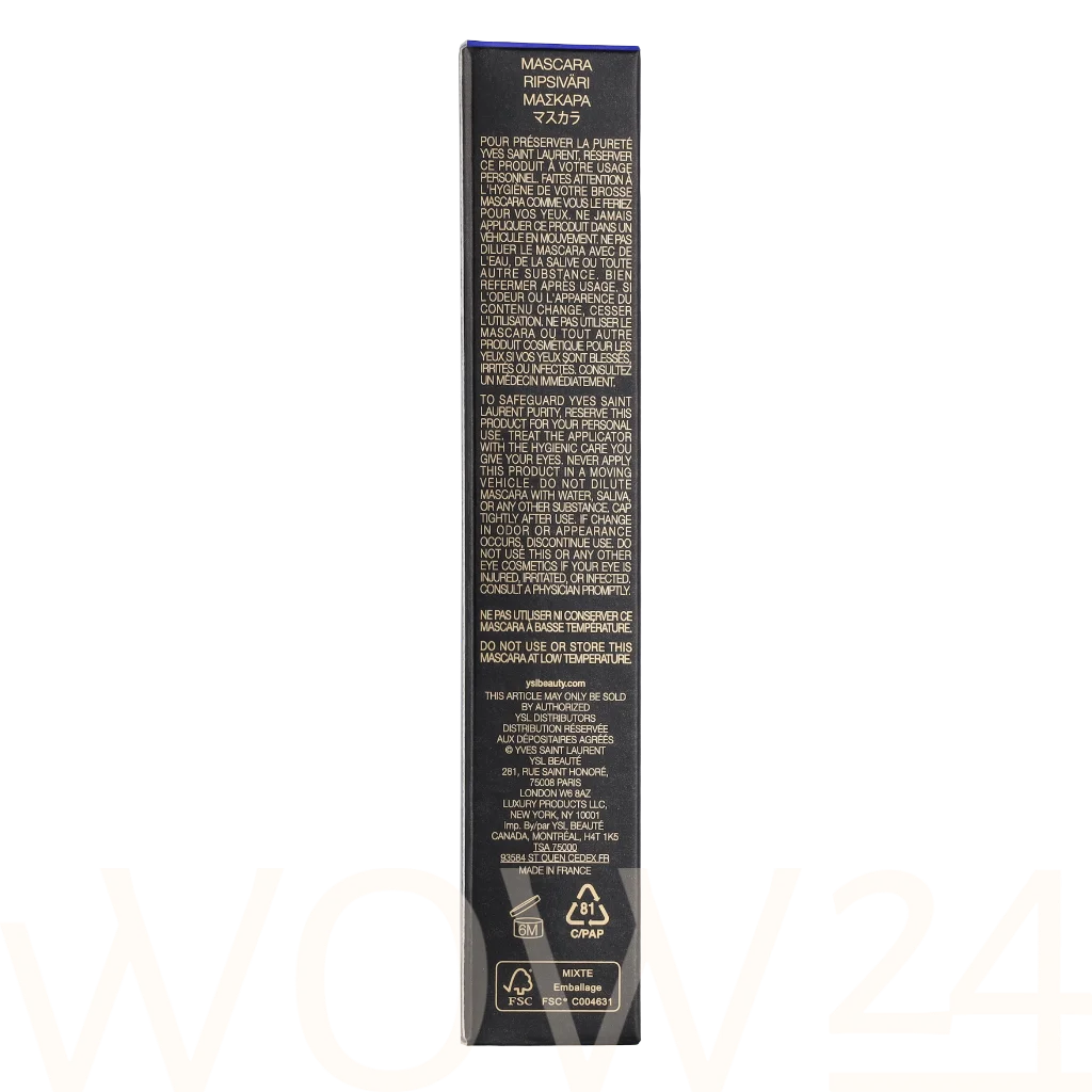 Yves Saint Laurent YSL Lash Clash Mascara 8 ml blakstienų tu&scaron;as