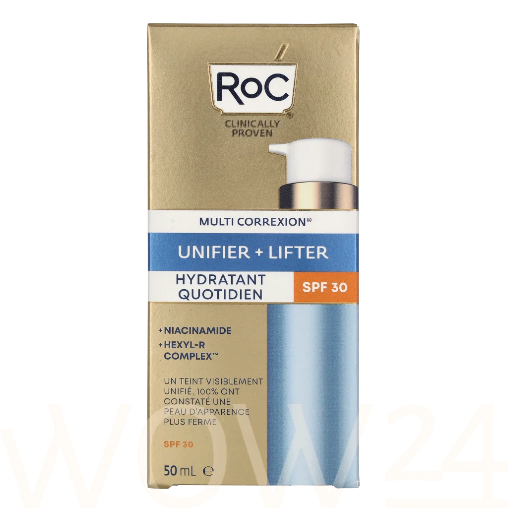 Roc Multi Correxion Even Tone + Lift Daily Moisturiser Dieninis kremas Dieninis veido kremas Moterims