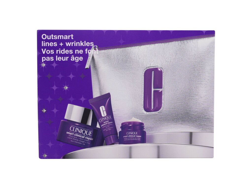 Clinique Smart Clinical Repair Lifting Face + Neck Cream Dieninis kremas Dieninis veido kremas Moterims