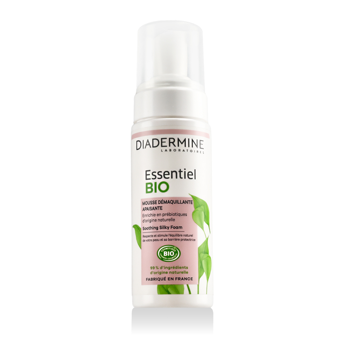 Diadermine Essentiel Bio Soothing Cleansing Foam 150ml veido putos