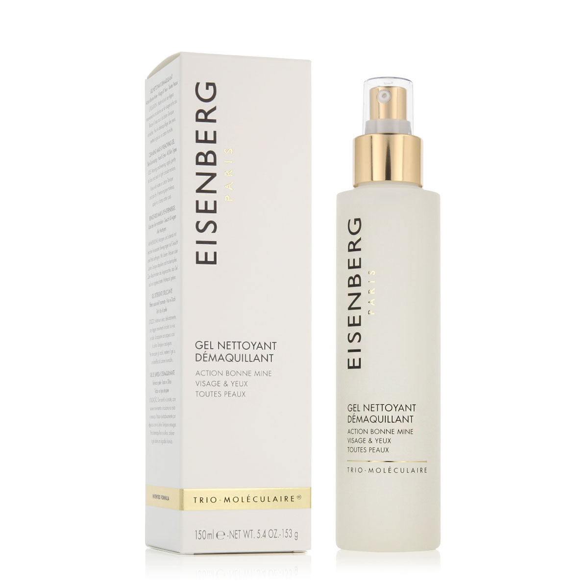 Eisenberg Cleansing Make-Up Removing Gel 150ml veido valiklis