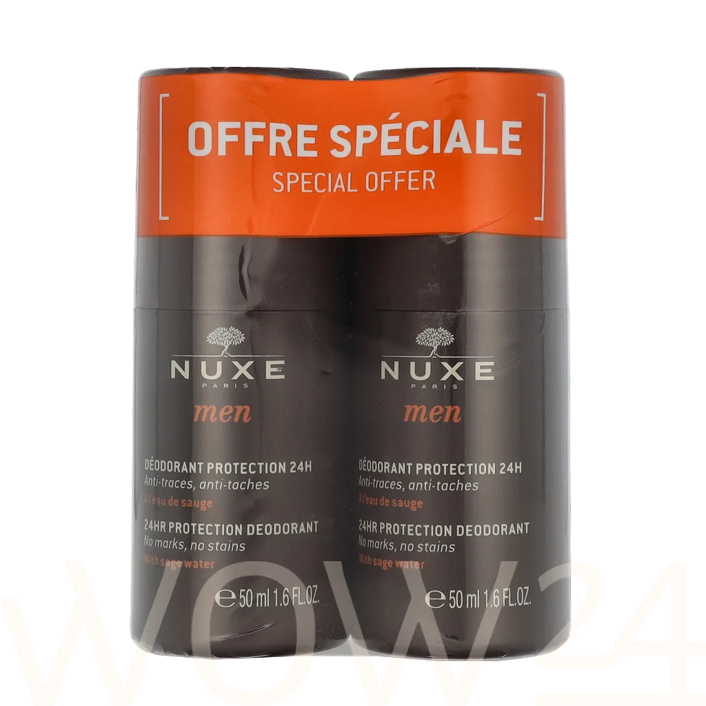 Nuxe Men 24HR Protection Deodorant Dezodorantas 100 ml