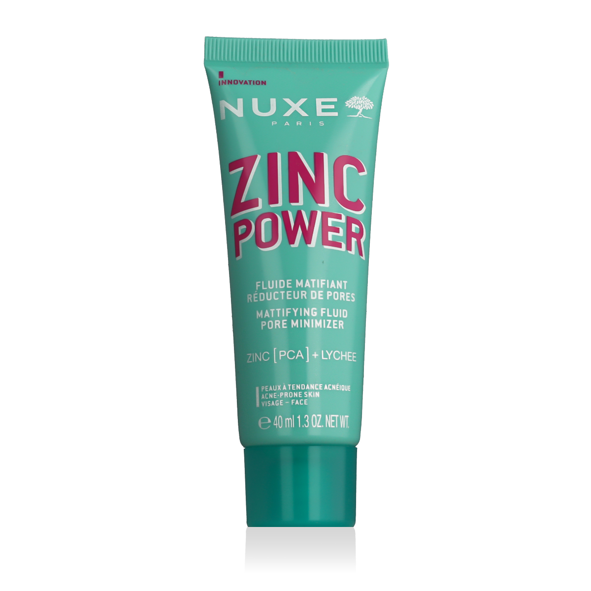 Nuxe Zinc Power Mattifying Fluid Pore Minimizer Dieninis kremas Dieninis veido kremas Unisex