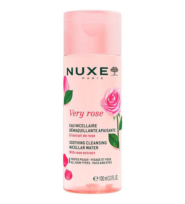 Nuxe Very Rose Soothing Cleansing Micellar Water Micelinis vanduo Micelinis valomasis vanduo Moterims
