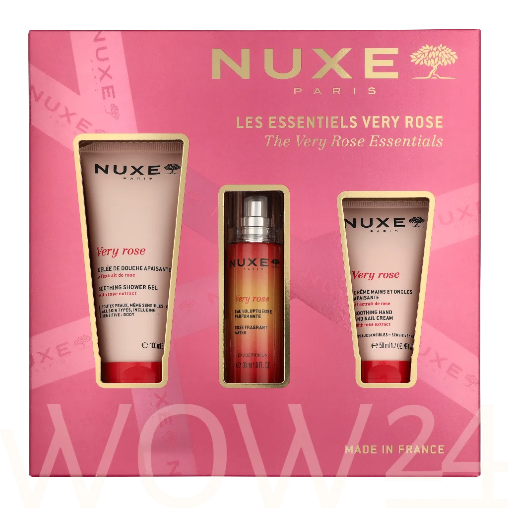 Nuxe Nuxe Very Rose Set Kūnui Moterims