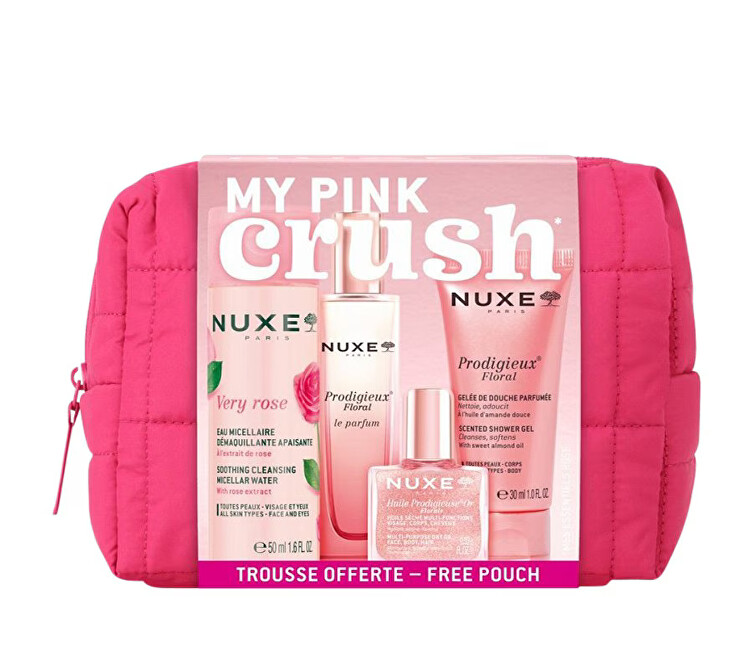 Nuxe Nuxe Prodigieux Floral Travel Kit Makiažo valiklis Moterims